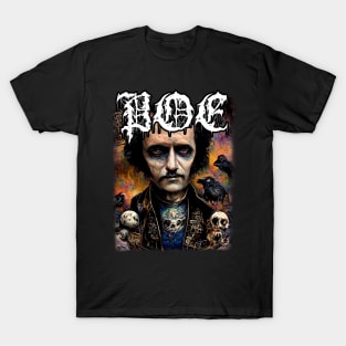 Edgar Alan Poe Metalhead T-Shirt